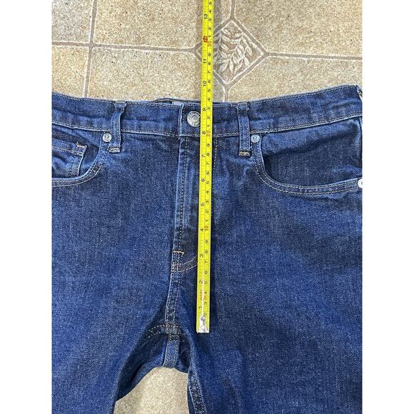 Everlane Women's Jeans Size 28 Blue Ankle Dark Wash Skinny Jean Mid Rise In EUC! - Picture 4 of 10